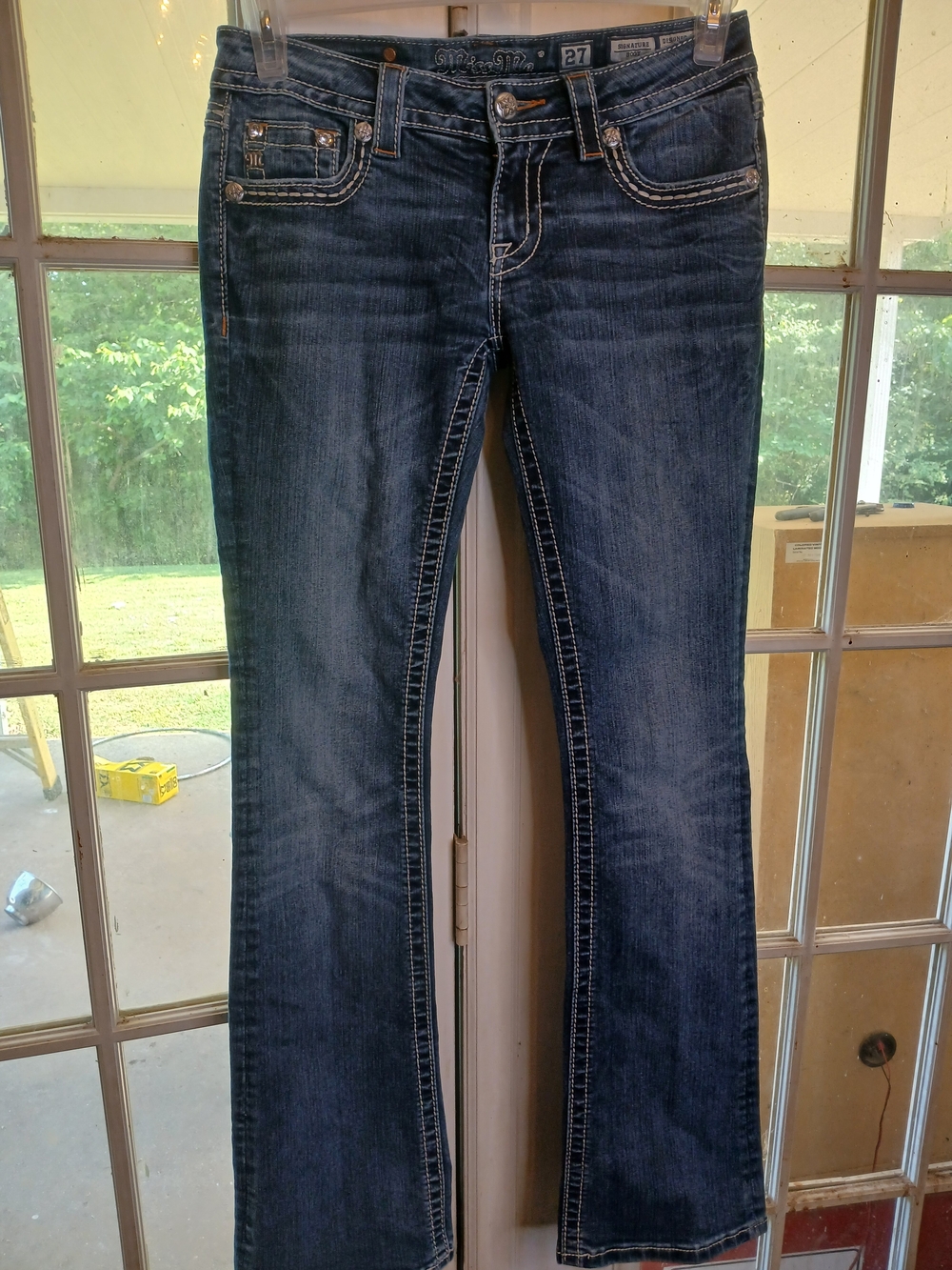 Miss Me Dark Blue Boot Cut Jeans